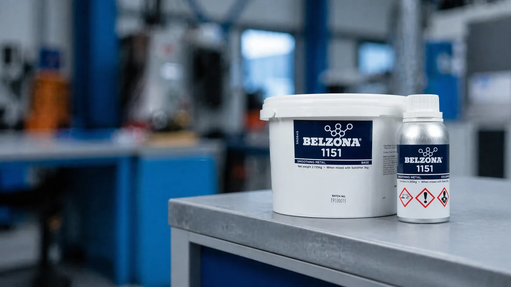 Belzona 1151 Smoothing Metal im industriellen Einsatz