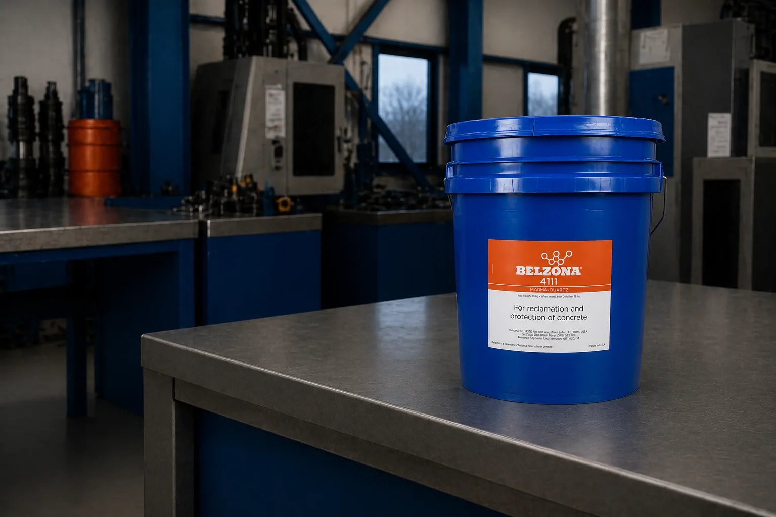 Belzona 4111 Magma Quartz im industriellen Einsatz