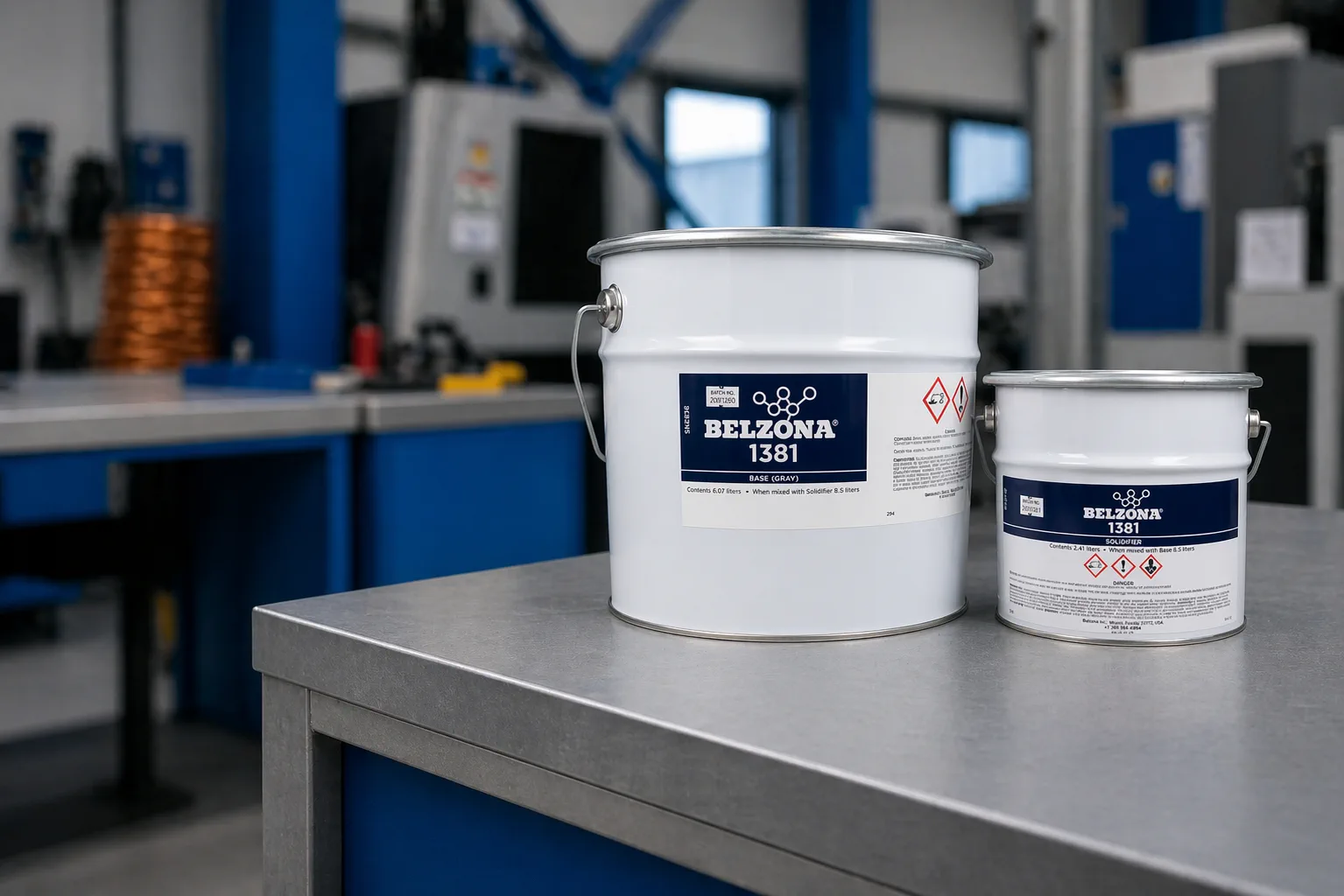 Belzona 1381 Ceramic Metal im industriellen Einsatz