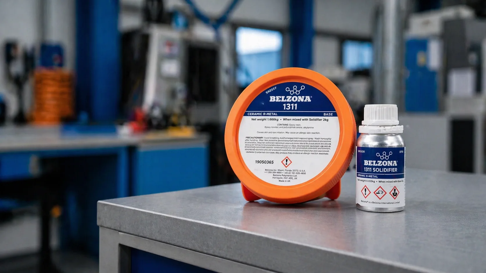 Belzona 1311 Ceramic R Metal im industriellen Einsatz