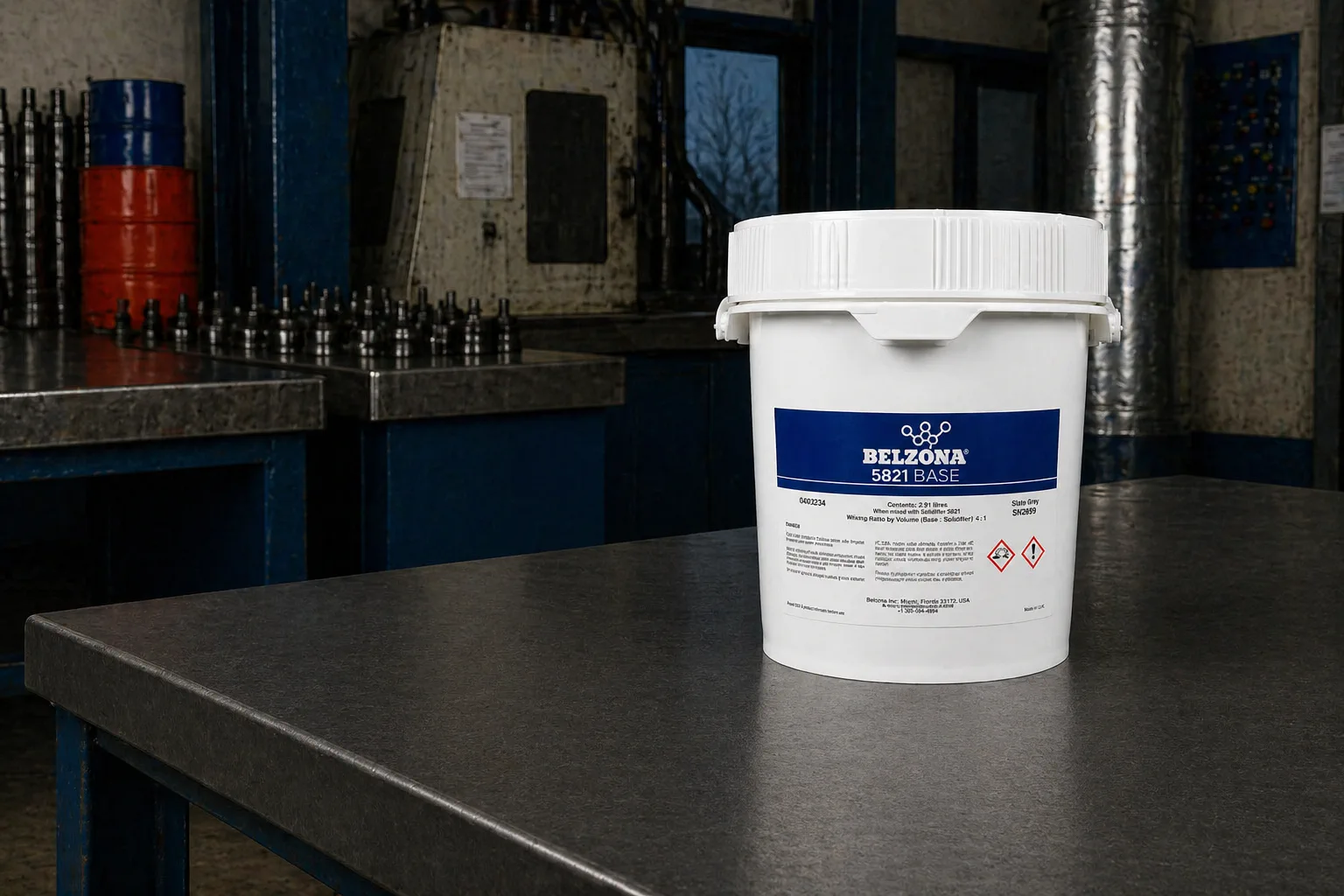 Belzona 5821 5821 im industriellen Einsatz
