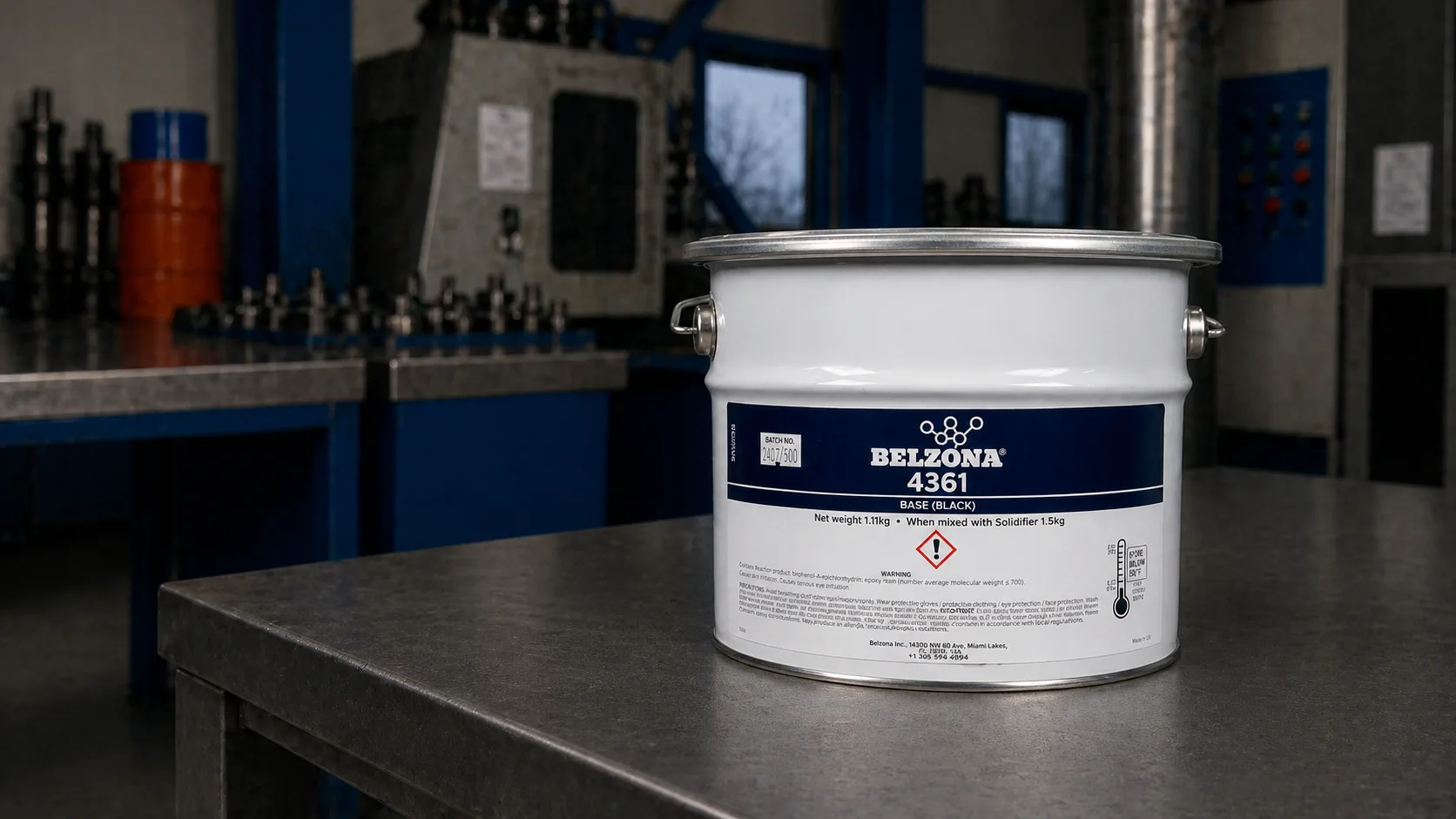 Belzona 4361 4361 im industriellen Einsatz