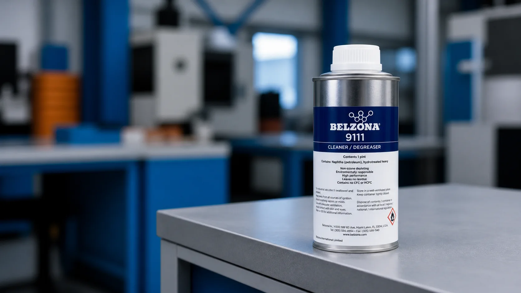 Belzona 9111 Cleaner / Degreaser im industriellen Einsatz