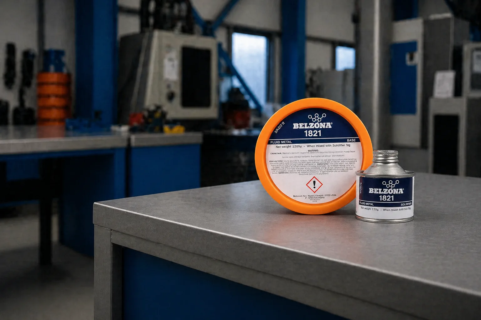 Belzona 1821 Fluid Metal im industriellen Einsatz