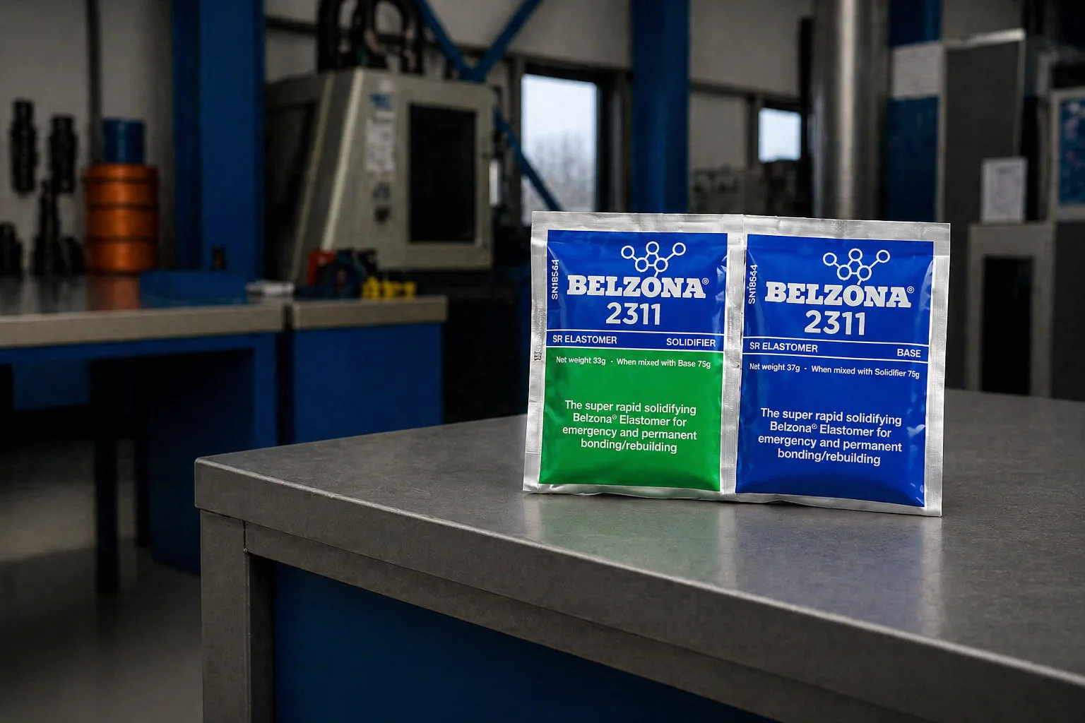 Belzona 2311 SR Elastomer im industriellen Einsatz
