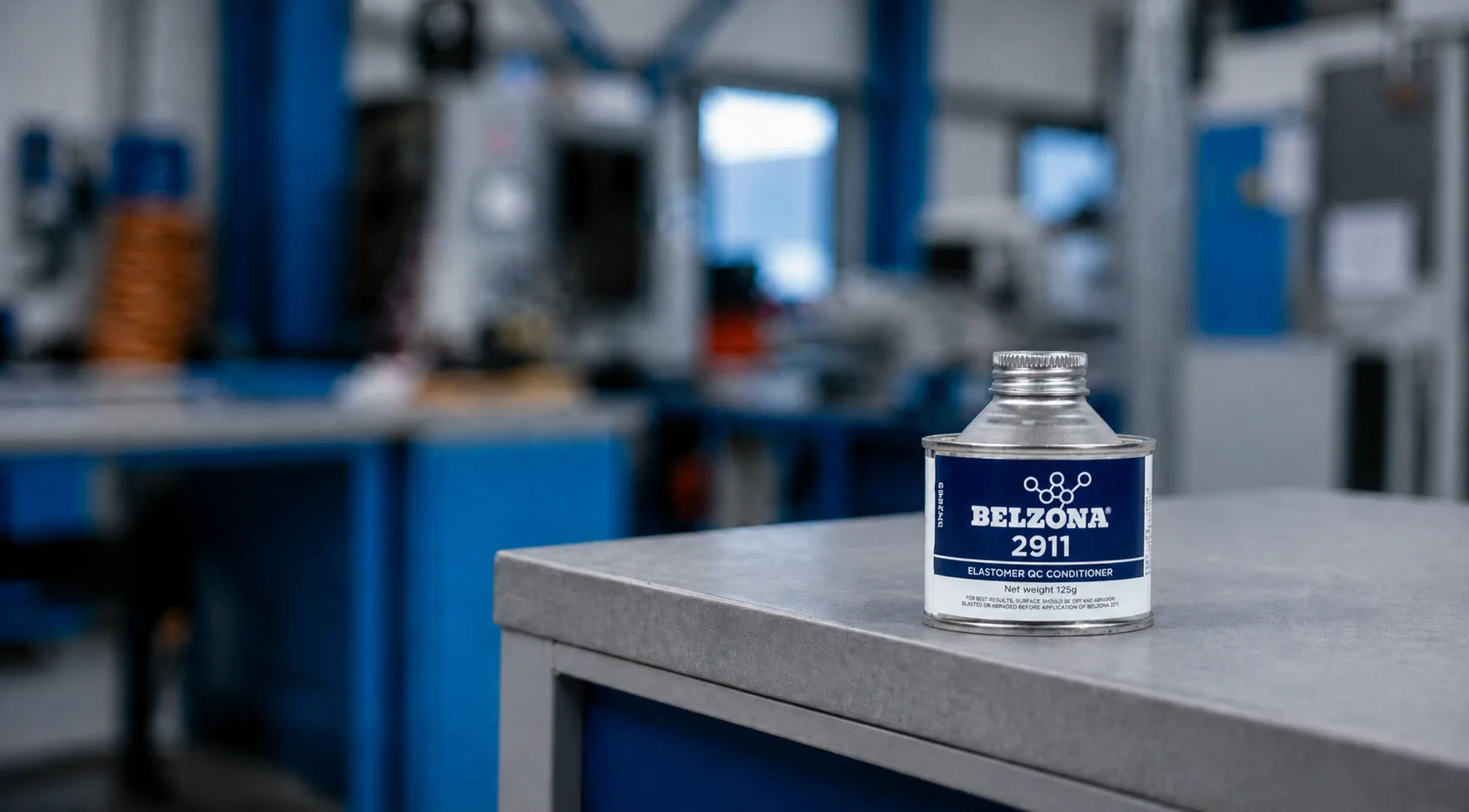 Belzona 2911 Elastomer QC Conditioner im industriellen Einsatz