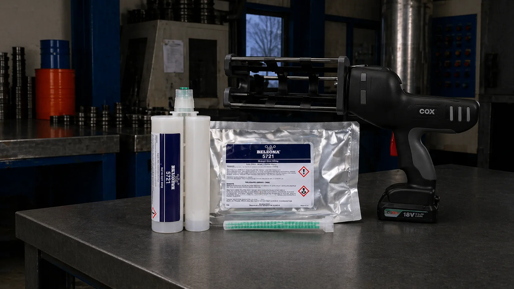 Belzona 5721 5721 im industriellen Einsatz