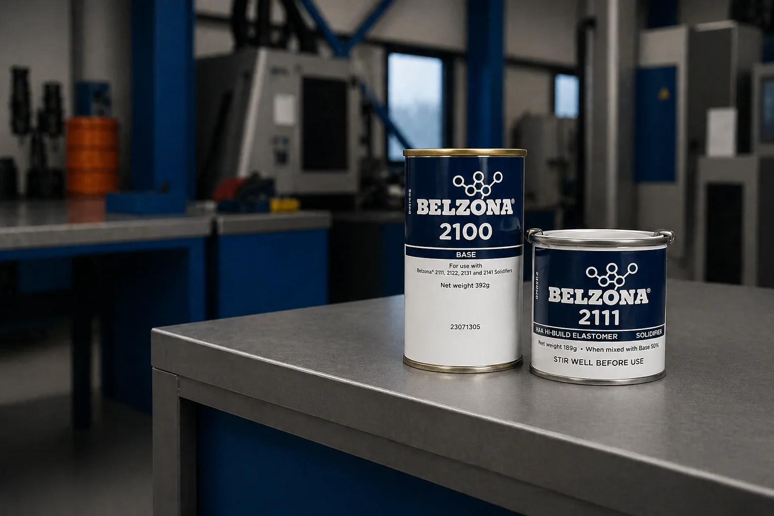 Belzona 2111 D&A Hi Build Elastomer im industriellen Einsatz