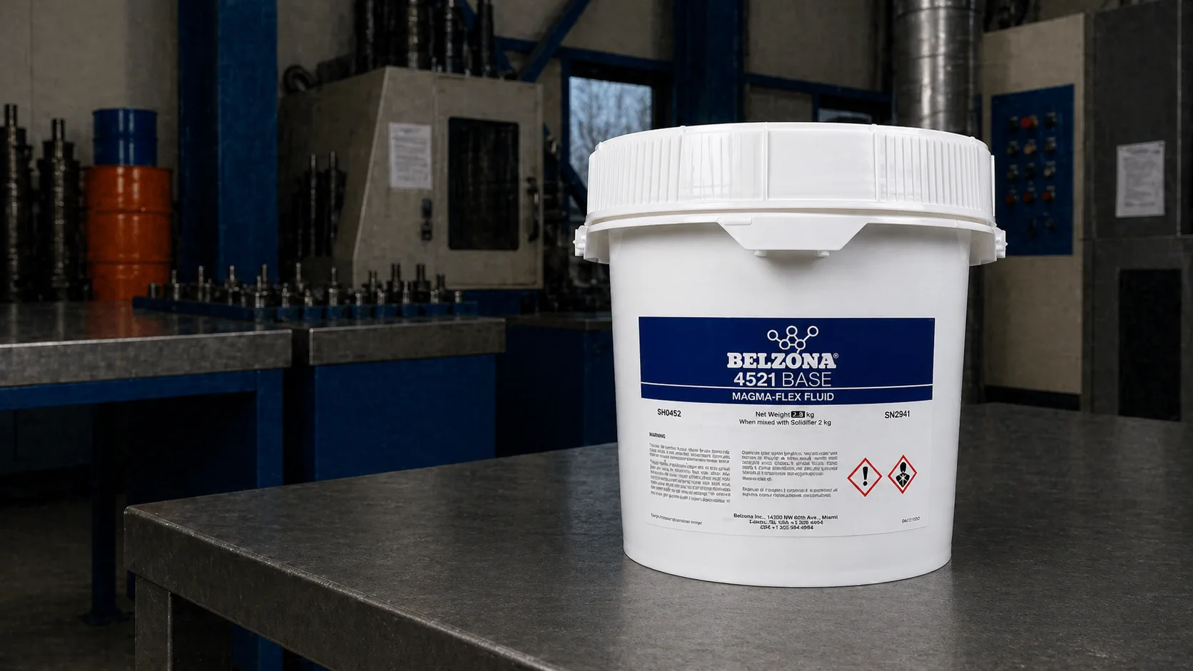 Belzona 4521 Magma Flex Fluid im industriellen Einsatz