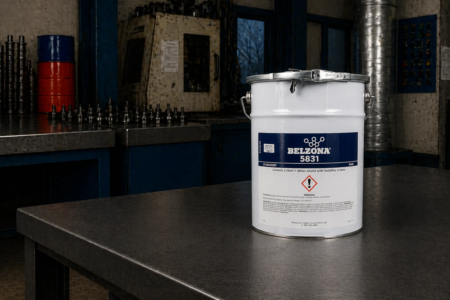 Belzona 5831 ST-Barrier im industriellen Einsatz