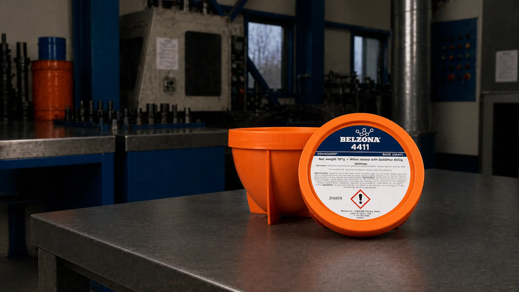 Belzona 4411 Granogrip im industriellen Einsatz