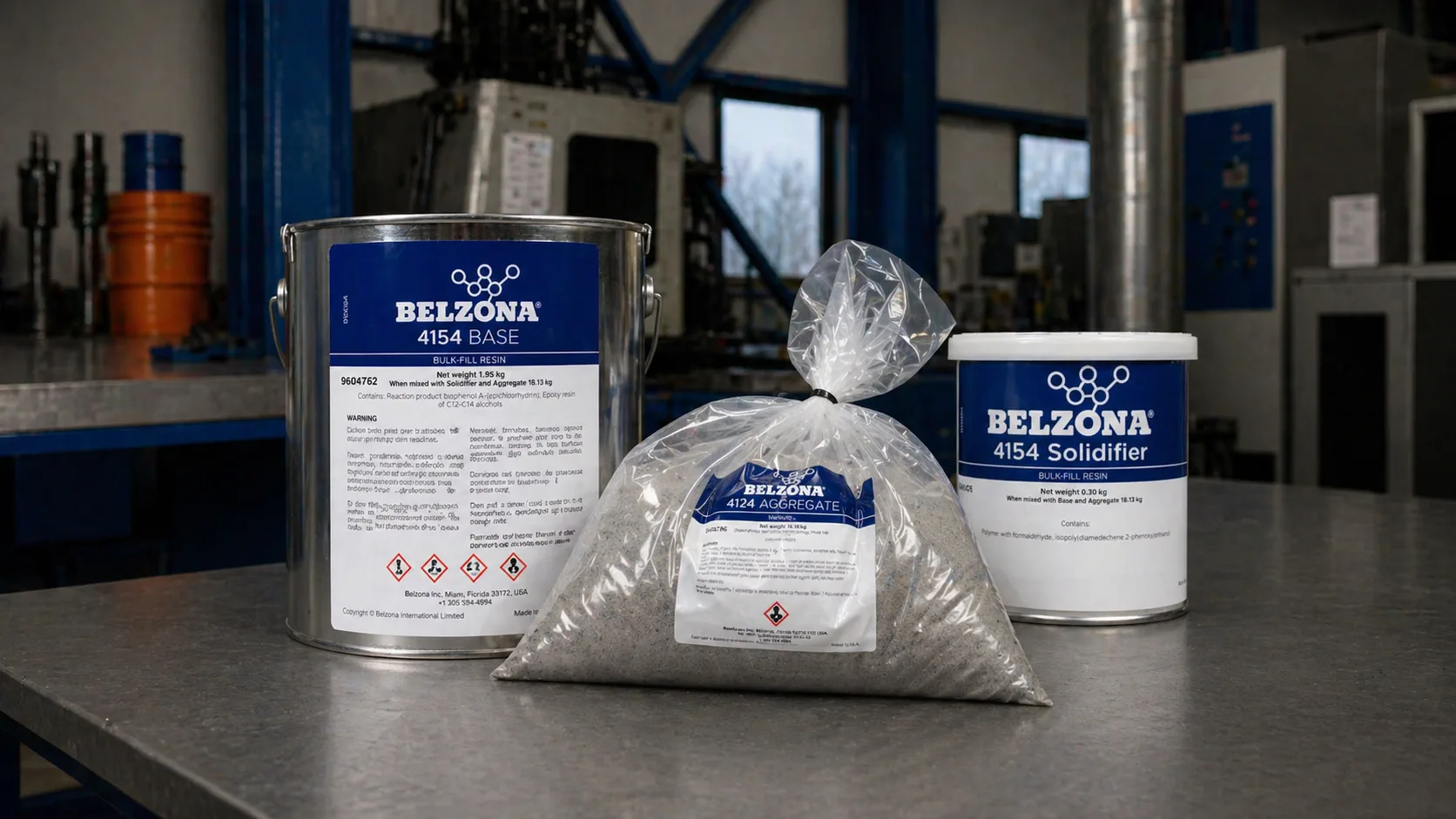 Belzona 4154 4154 im industriellen Einsatz