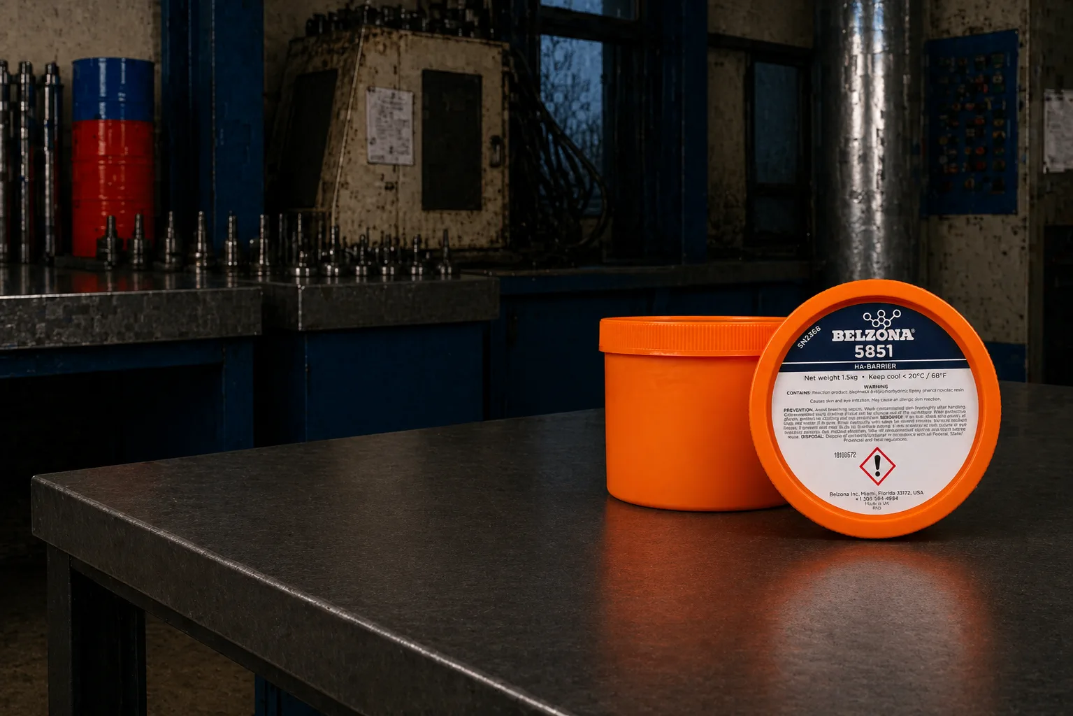 Belzona 5851 HA-Barrier im industriellen Einsatz