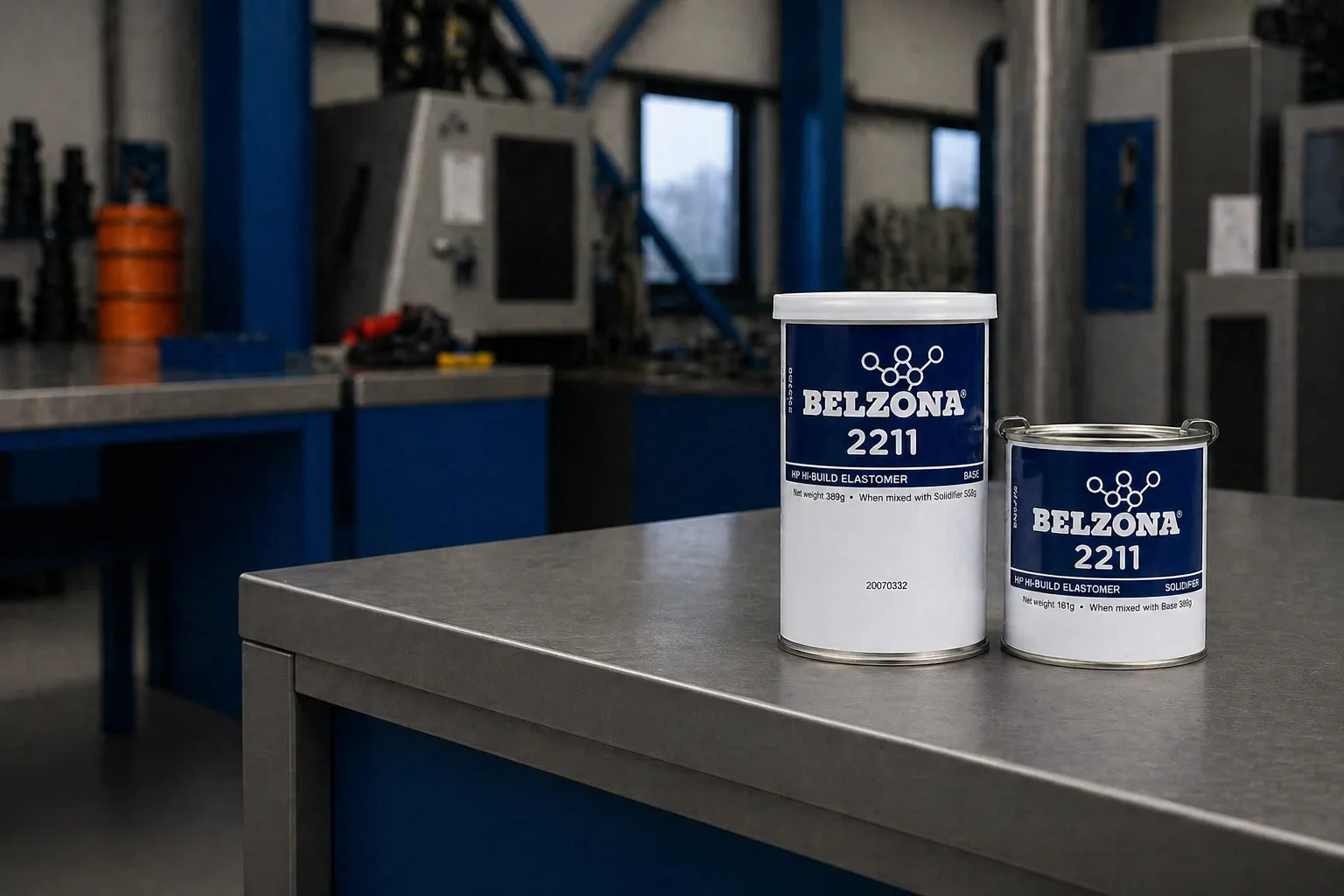 Belzona 2211 MP Fluid Elastomer im industriellen Einsatz