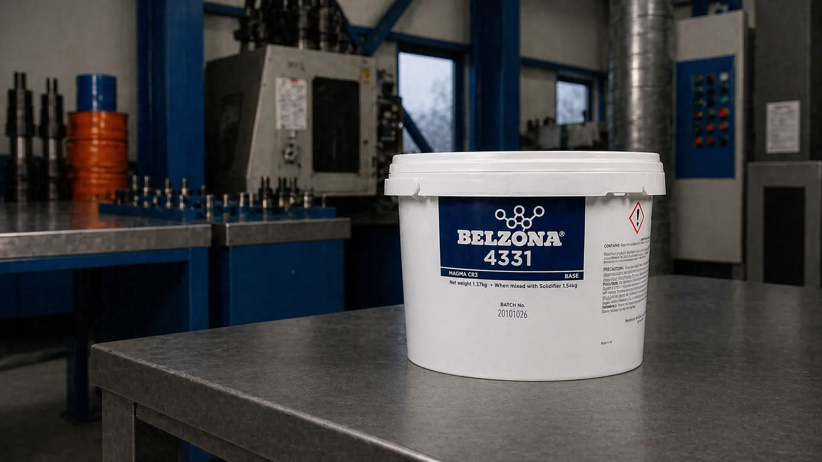 Belzona 4331 Magma CR3 im industriellen Einsatz