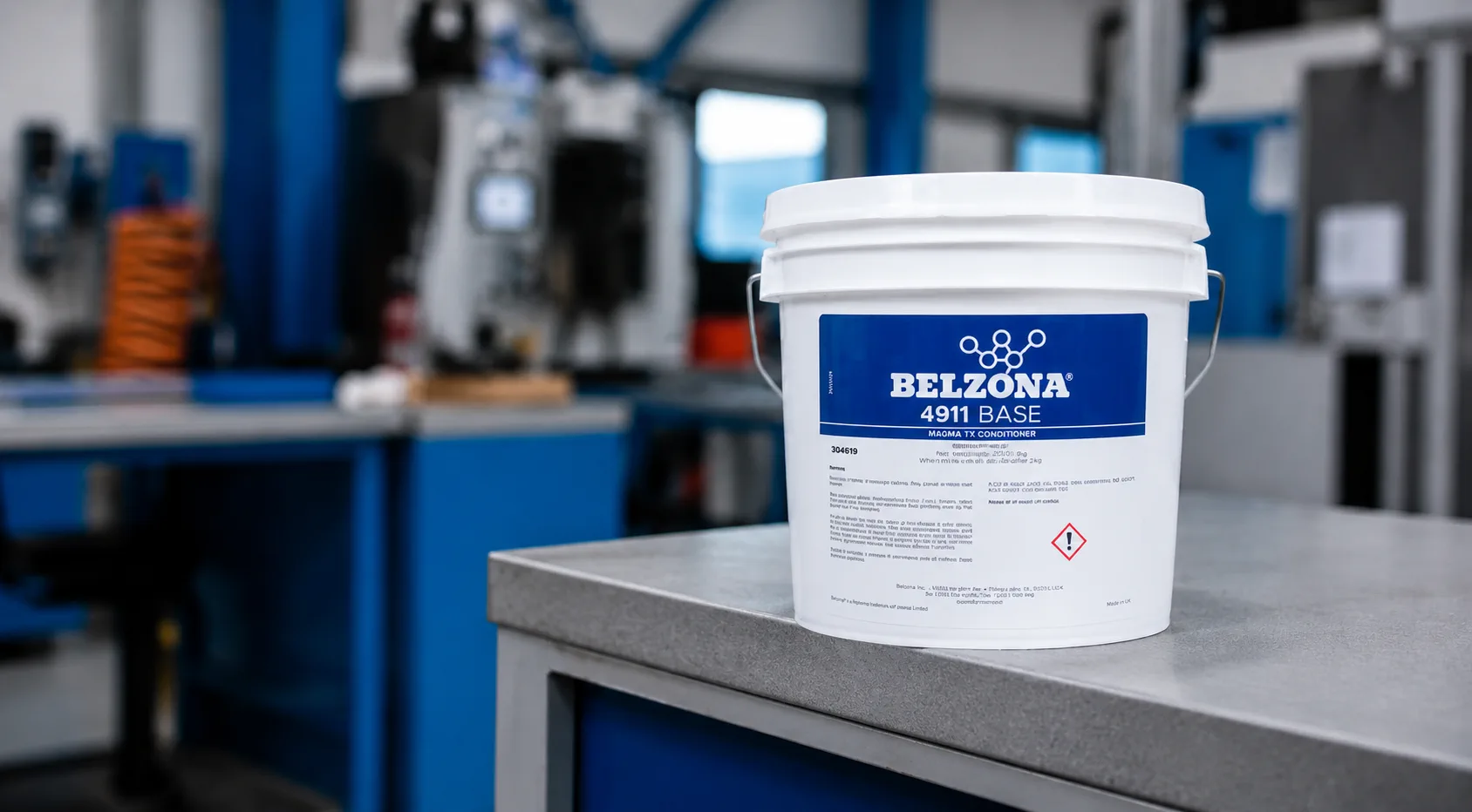 Belzona 4911 Magma TX Conditioner im industriellen Einsatz