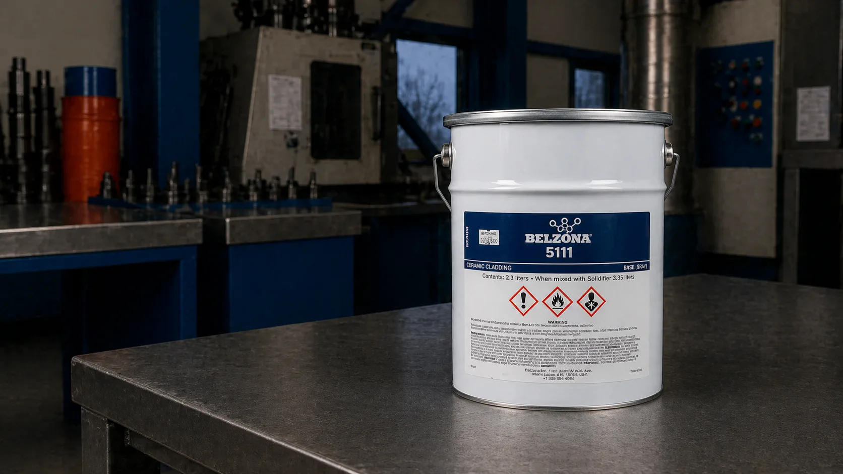 Belzona 5111 Ceramic Cladding im industriellen Einsatz