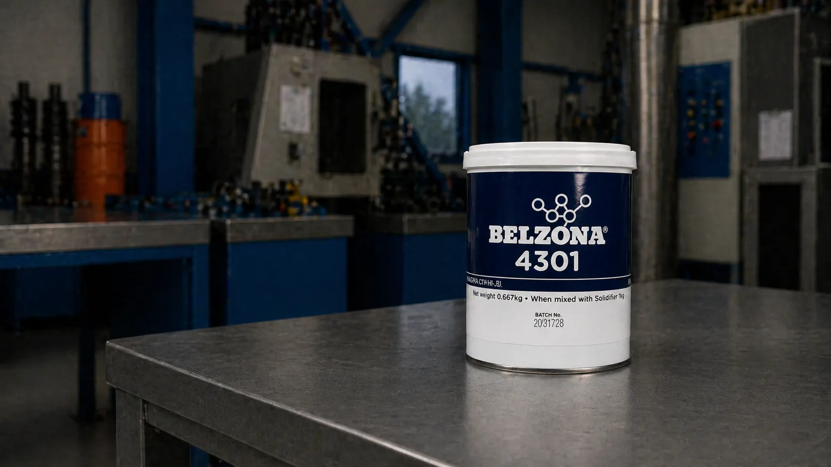 Belzona 4301 Magma CR1 Hi-Build im industriellen Einsatz