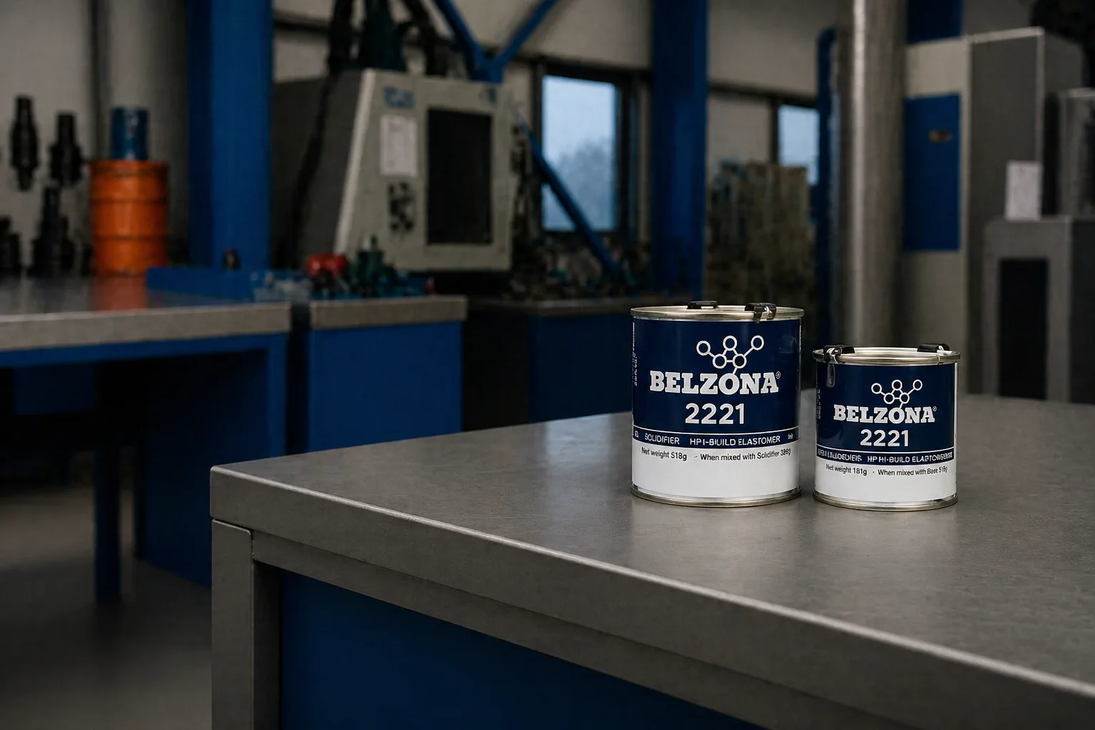 Belzona 2221 MP Hi Elastomer im industriellen Einsatz
