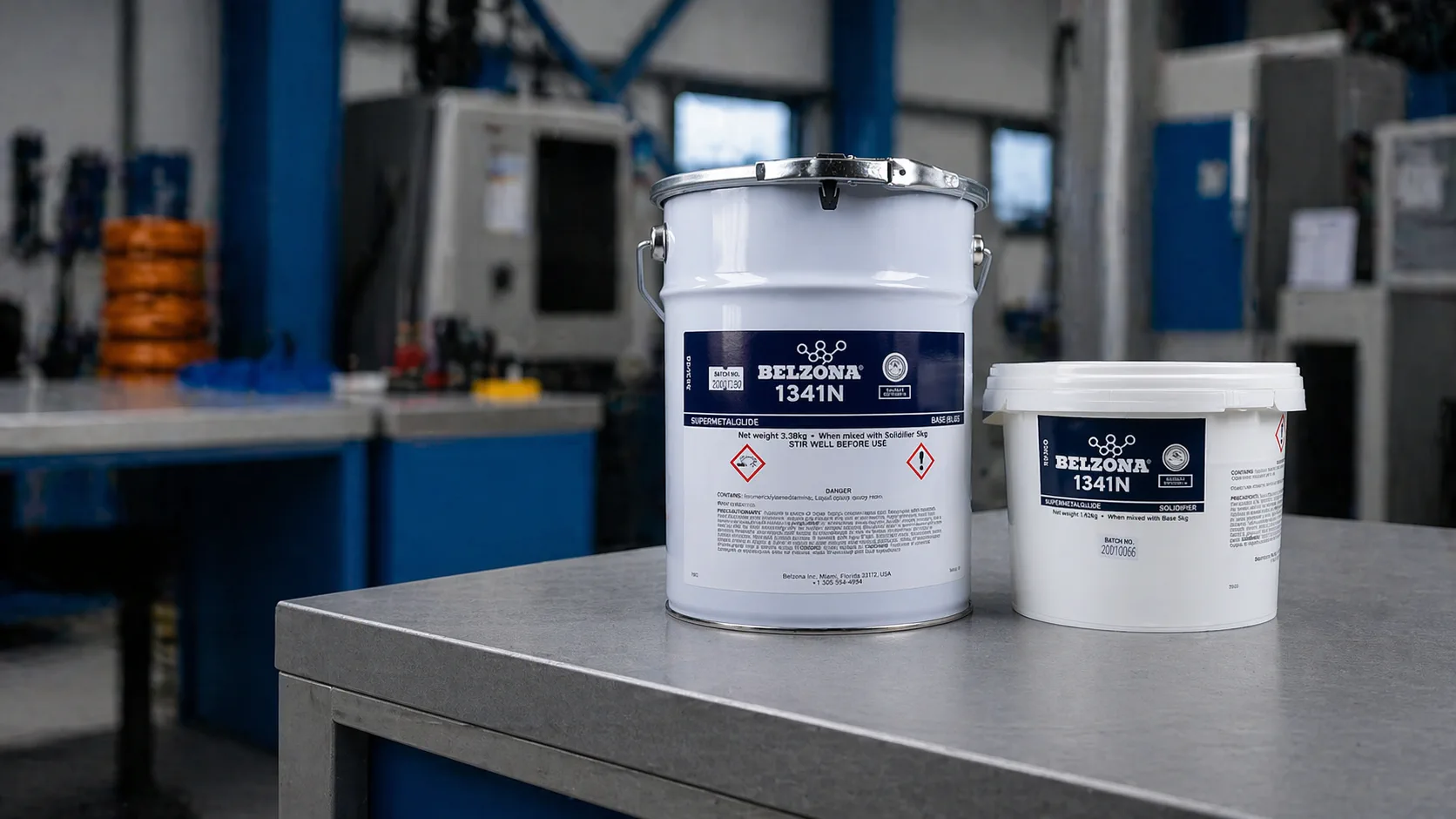 Belzona 1341N Supermetalglide / Supermetalglide NFS im industriellen Einsatz